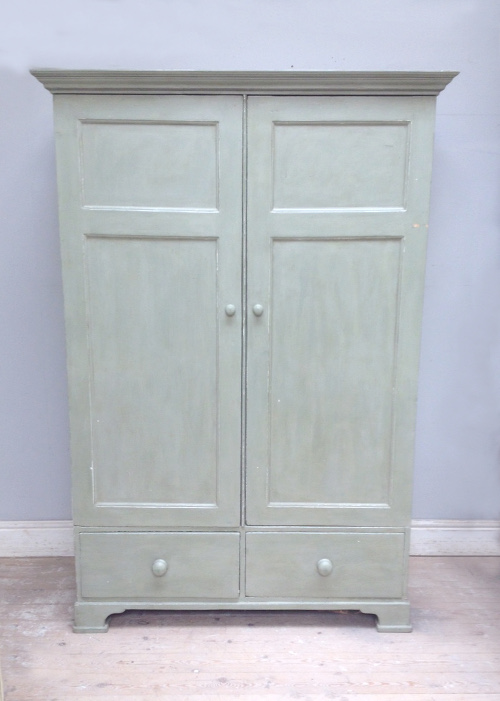 antique pine cupboard / armoire